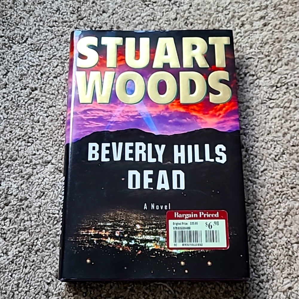 🔥3/$15🔥📖 Beverly Hills Dead by Stuart Woods (2008, Hardcover)